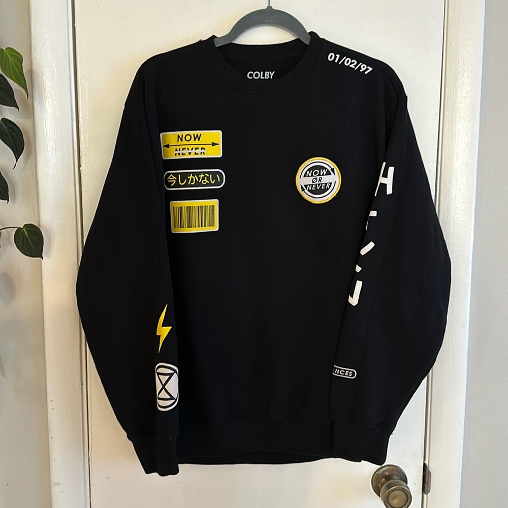 Colby Brock XPLR Black Sweatshirt (Medium)